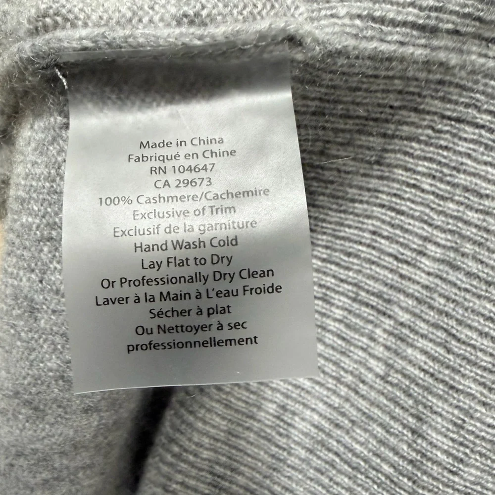 Kinross Rhinestone Cashmere Sweater - Picture 6 of 6